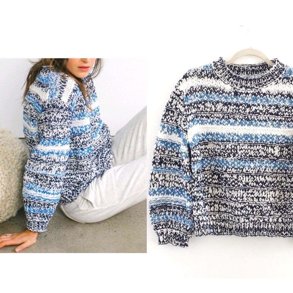 Lou & Grey chunky knit sweater XS